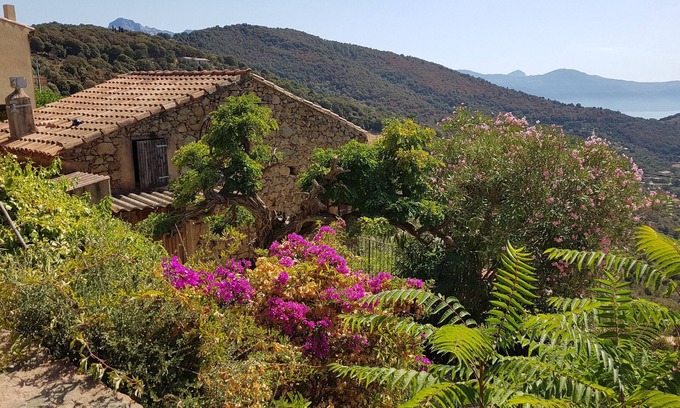 Partinello House | Traditional house, spectacular view of the Gulf of Porto