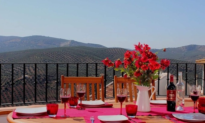Fuente del Conde House | Traditional Mountain Village House, Private Pool, WiFi and Extensive Views