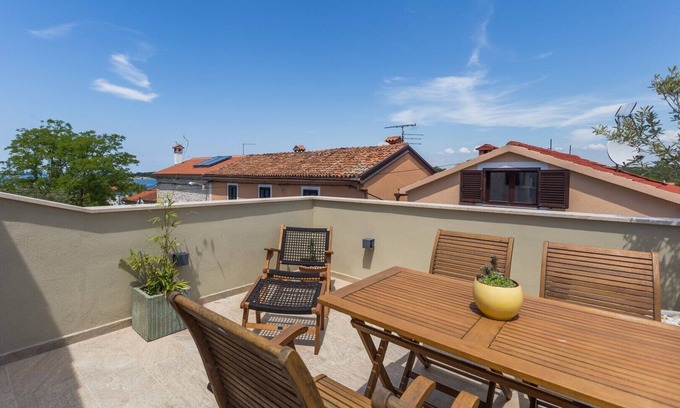 Funtana House | Traditional stone Holiday home Ana with Sea view in Funtana