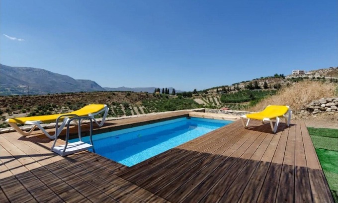 Agios Myronas Villa | Tranditional stone House (built in 1901)
