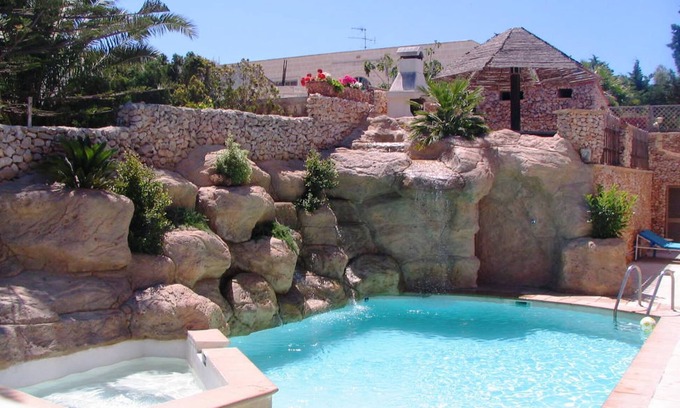 Santa Maria Estate Villa | TranquiI Villa Apartments Units Mellieha Two Bedrooms own terrace & Shared Pool