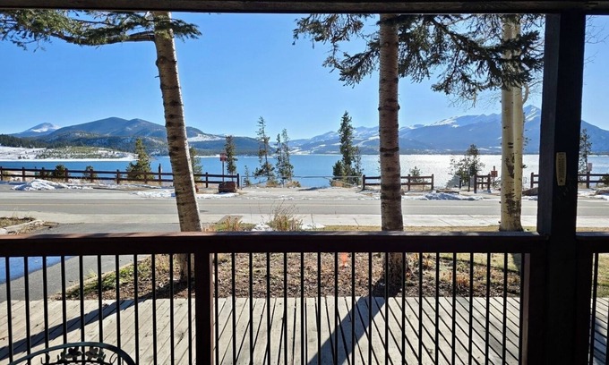 Dillon Condo | Tranquil 2-bedroom condo with Lake and Mountain View's