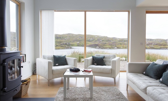 Ardroil House | Tranquil and luxury loch-side retreat. Exceptionally well-appointed island home