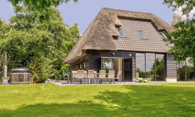 Rijsbergen Other | Tranquil Farmhouse in Rijsbergen with Hot Tub and Garden