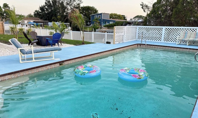 Tampa House | Tranquil Pool Home with canal access and amazing amenities!