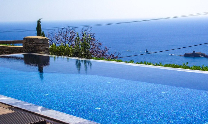 Apikia Villa | Tranquil, Relaxing Luxury Art Villa with private infinity pool & marvelous views
