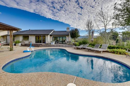 Santa Rosa House | Tranquil Santa Rosa Home with Private Pool and Views!