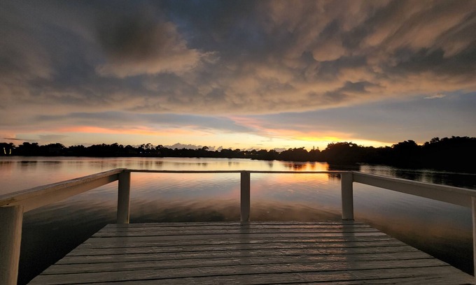 Port Charlotte House | Tranquil Waterfront Pool Home with beautiful views and sunsets and great fishing
