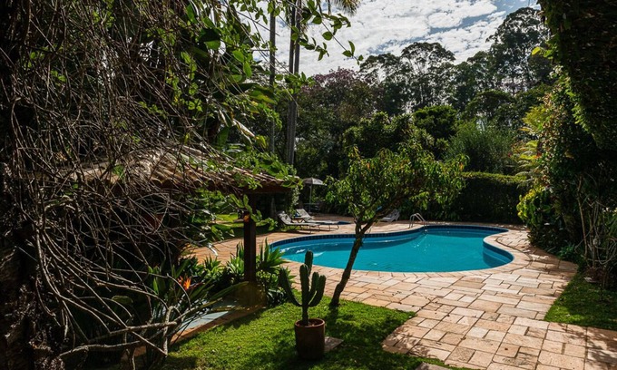 Braganca Paulista Other | Tranquility and nature, 300MB fiber optics, cable TV, sauna, swimming pool, linen!