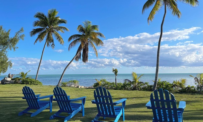 Mangrove Cay House | Tranquility Blue: Private island experience. 20 yards from ocean.