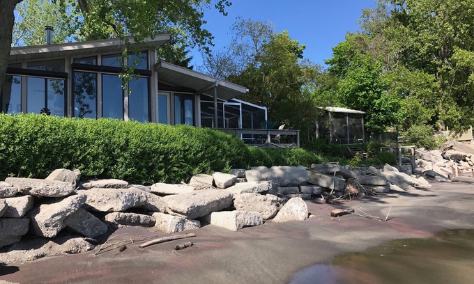 Long Point Cottage | Tranquility wind and waves 150 feet of Lake Erie Shoreline