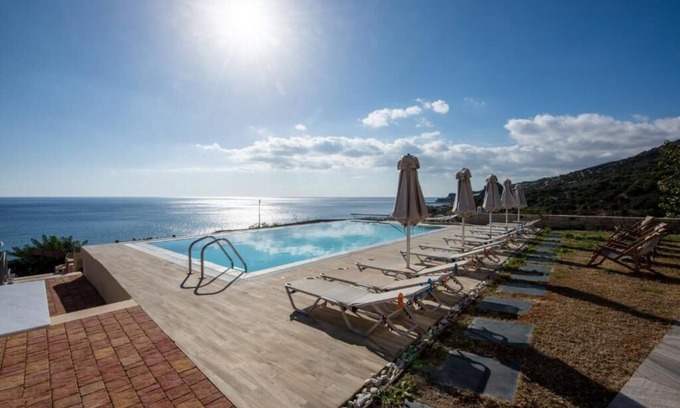 Kastri Apartment | Traumhaft Schöne Apartments in Ruhiger Lage mit Pool und Meerblick