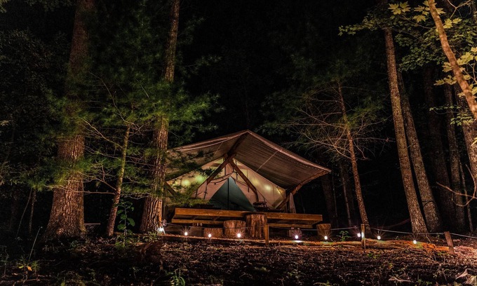 Sevierville RV Rental | Travel&Leisure mag top Glamping luxury t2