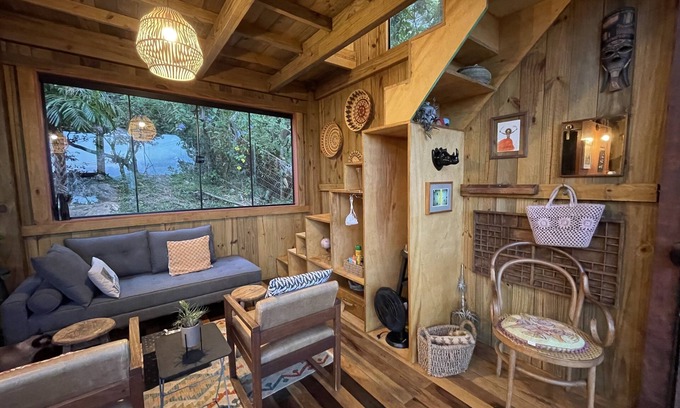 Florianopolis Cabin | Tree house in front of the lagoon