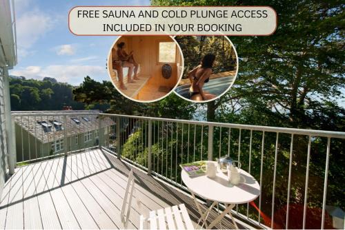 Lynmouth Apartment | Tree Top - Perfect Apartment For Relaxing Getaway, Balcony, Parking