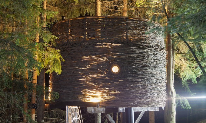 Saint-Nicolas-la-Chapelle Cottage | Treehouses BETWEEN EARTH AND SKY