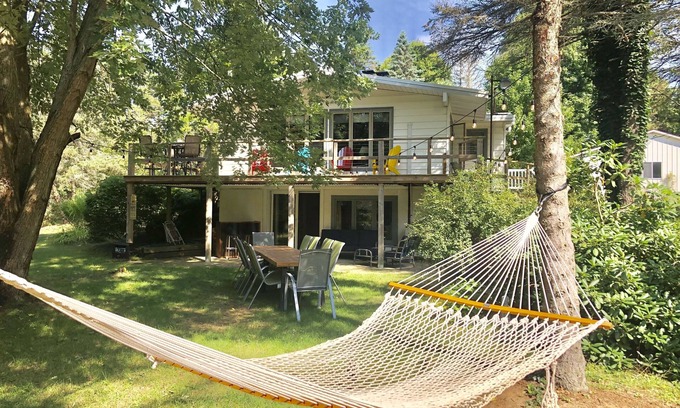 Holland House | Treetop views from every window. sleeps 8, 4 bedrooms 2 full baths.