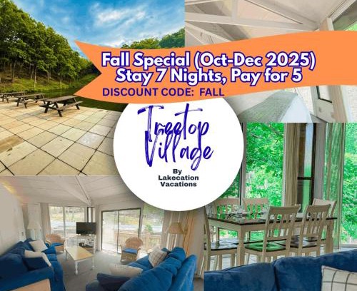 Village of Four Seasons Villa | Treetop Village76-3bed3bathlakefrontlakeviewp