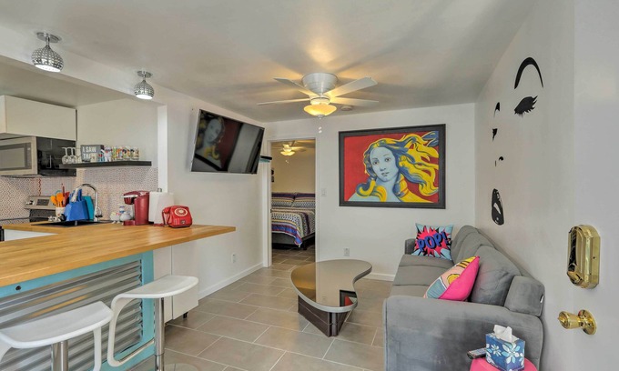 Winslow Apartment | Trendy Apt on Route 66 - Near Standin’ on a Corner
