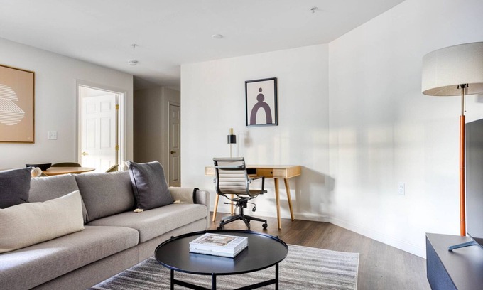 Central Square Apartment | Trendy Central Square 2BR w/Gym, nr T, by Blueground