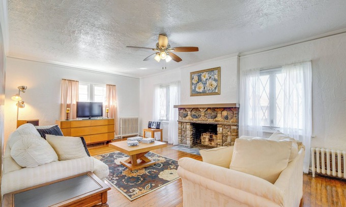 South Euclid Apartment | Trendy South Euclid Apt - 5 Mi to Cleveland Clinic