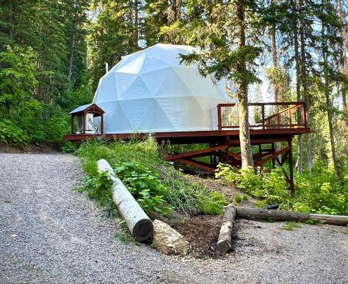 West Glacier Resort | Triple G’s Resort - Geodome 4