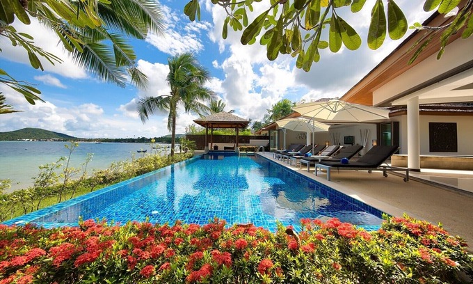 Plai Laem Villa | Tropical 4BR Oceanview Villa | Bophut Beach