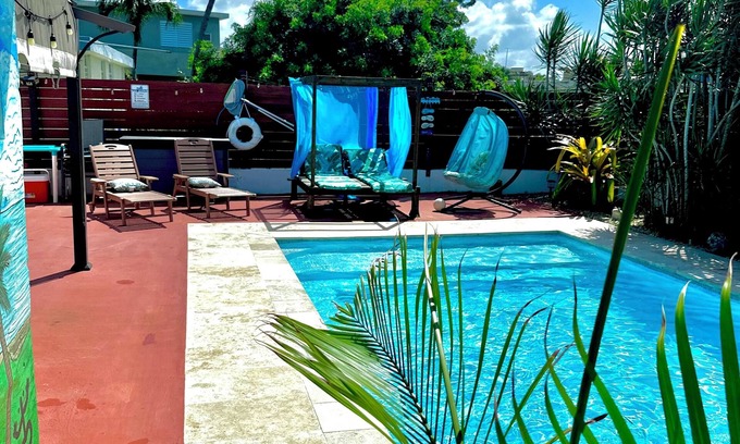 Levittown House | Tropical 5BR Oasis Pool Near Beach, San Juan Nightlife, La Placita & Dining