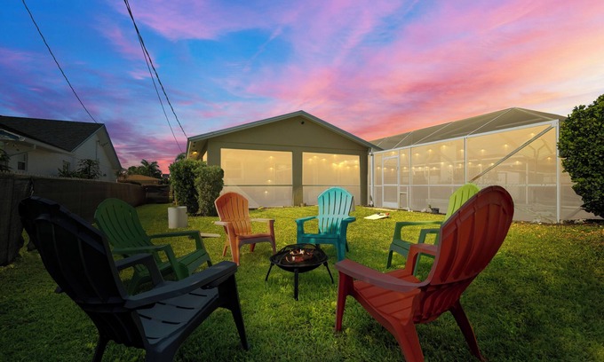 Port Saint Lucie House | Tropical Get Away w/Heated Pool