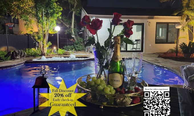 Ives Estates Villa | Tropical Oasis Miami/Beach/Hard Rock Stadium/8Bds/POOL/Jacuzzi/GAMES/BBQ