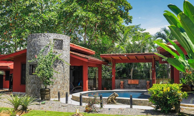 Esterillos Este House | Tropical paradise with private pool, patio, & full kitchen - 3 blocks from beach