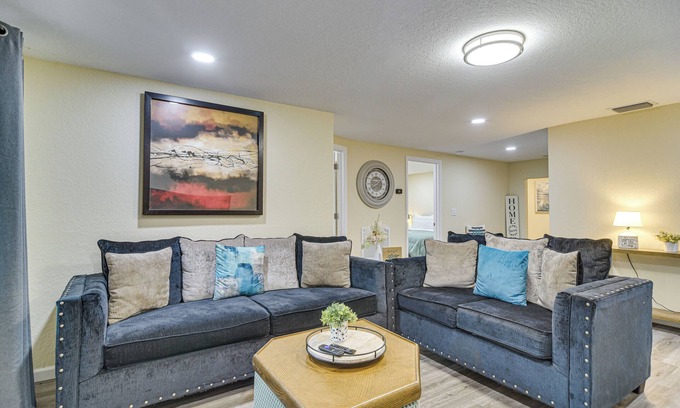 Greater Palm River Point CDC House | Tropical Tampa Home: Pets Welcome!