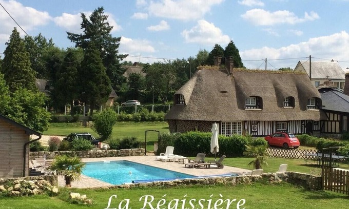 Vatteville La Rue House | True Norman thatched cottage