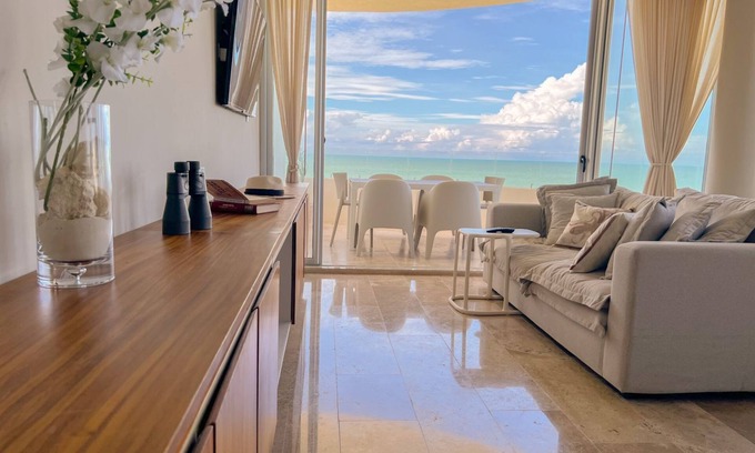 Yucatan Peninsula Apartment | Tu Oasis Moderno con Vista al mar en Telchac!