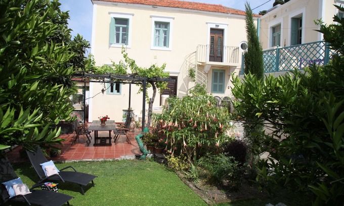 Rhodes Apartment | Tudors Garden Villa Rhodes.Garden apart Beach & Old Town 8 mins walk, Sea view