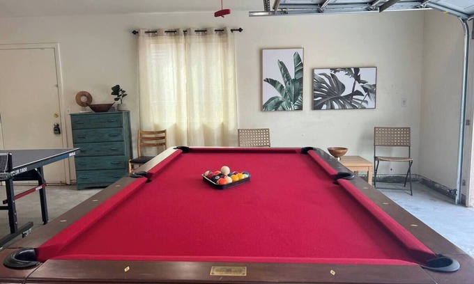Desert Hot Springs House | Tulum Vibes in Desert Boho Hideout Pool Spa