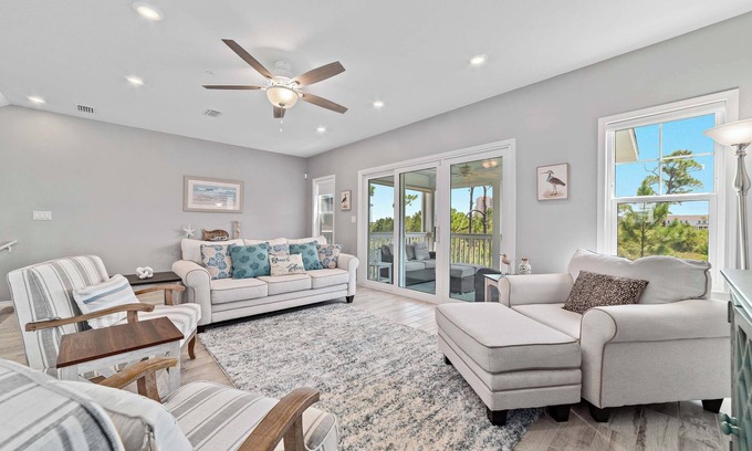 Ono Island House | Turner's Choice | Dog Friendly | Lost Key Golf & Beach Club