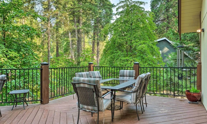 Twain Harte Cabin | Twain Harte Mountain Cabin w/Deck - 3 Mi to Dtwn