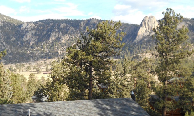 Estes Park Condo | Twin Owls Condo - Beautiful Twin Owls View from Your Deck, 3-Bed, 2.5-Bath