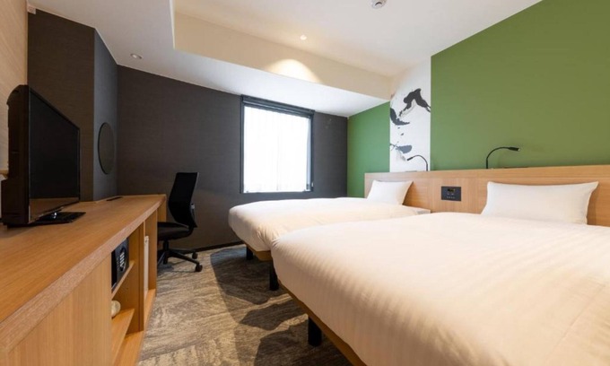 Shijo Hotel | Twin room without meals/Kyoto Kyōto