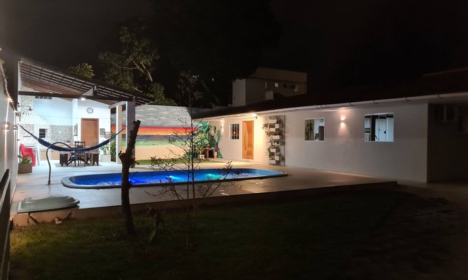 Capivari House | Two Bedroom House - Pool - English