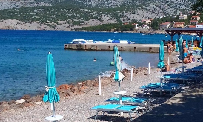 Klenovica Apartment | Two bedroom apartment with terrace and sea view Klenovica, Novi Vinodolski (A-5557-c)