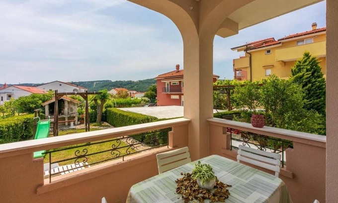 Lopar Apartment | Two bedroom apartment with terrace Lopar, Rab (A-18388-a)