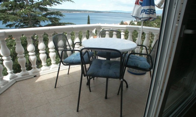 Selce Apartment | Two bedroom apartment with terrace and sea view Selce, Crikvenica (A-2355-b)