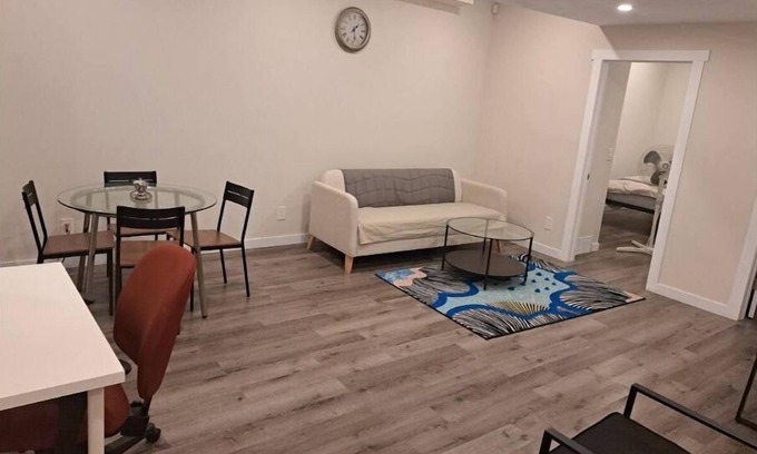 Calgary Apartment | Two bedroom basement suit, street parking.