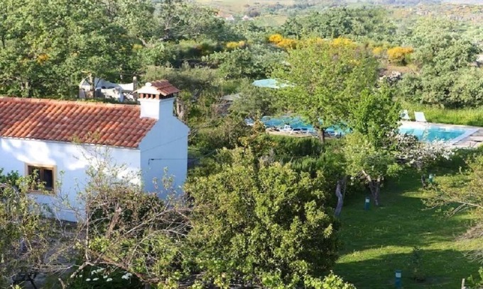 Moita Cottage | Two bedroom Cottage near Marvao, Sao Mamede Natural Park. Shared pool