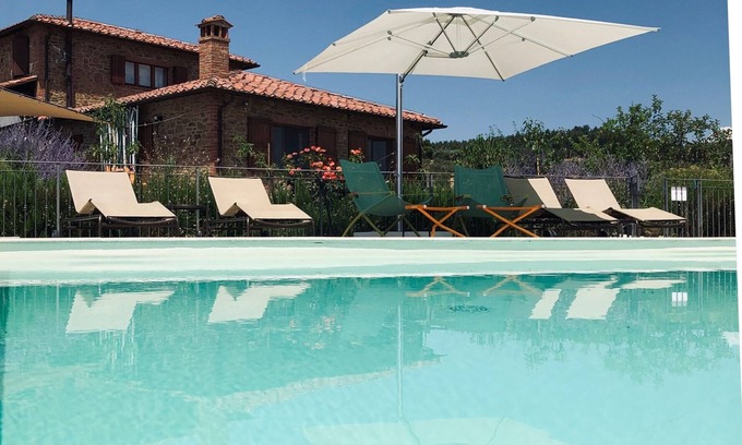 Paciano House | Two Bedroomed Air Conditioned Apartment, with Stunning Private Pool (FOR SALE)