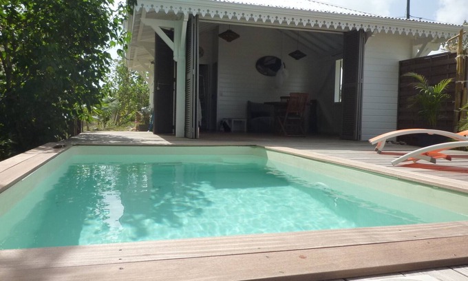 Saint-Louis House | Two bungalows set in tropical gardens with private pools and sea views