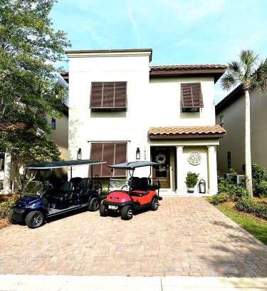 Villa Lago House | Two Golf Carts - Sandestin Gated Community