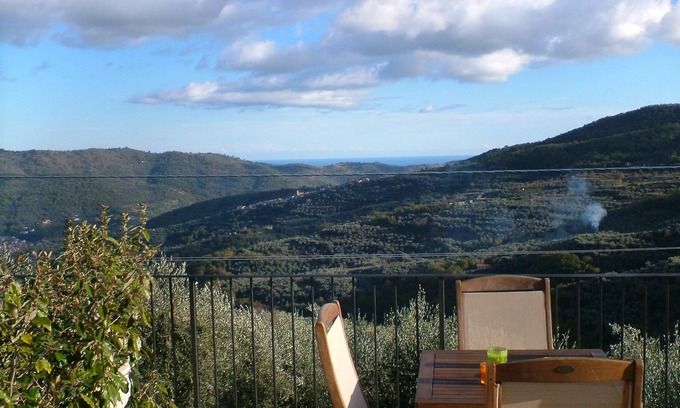 Villa Viani House | Two - Tuija Accommodation with swimming pool, 15 km from the beaches with sea view terrace